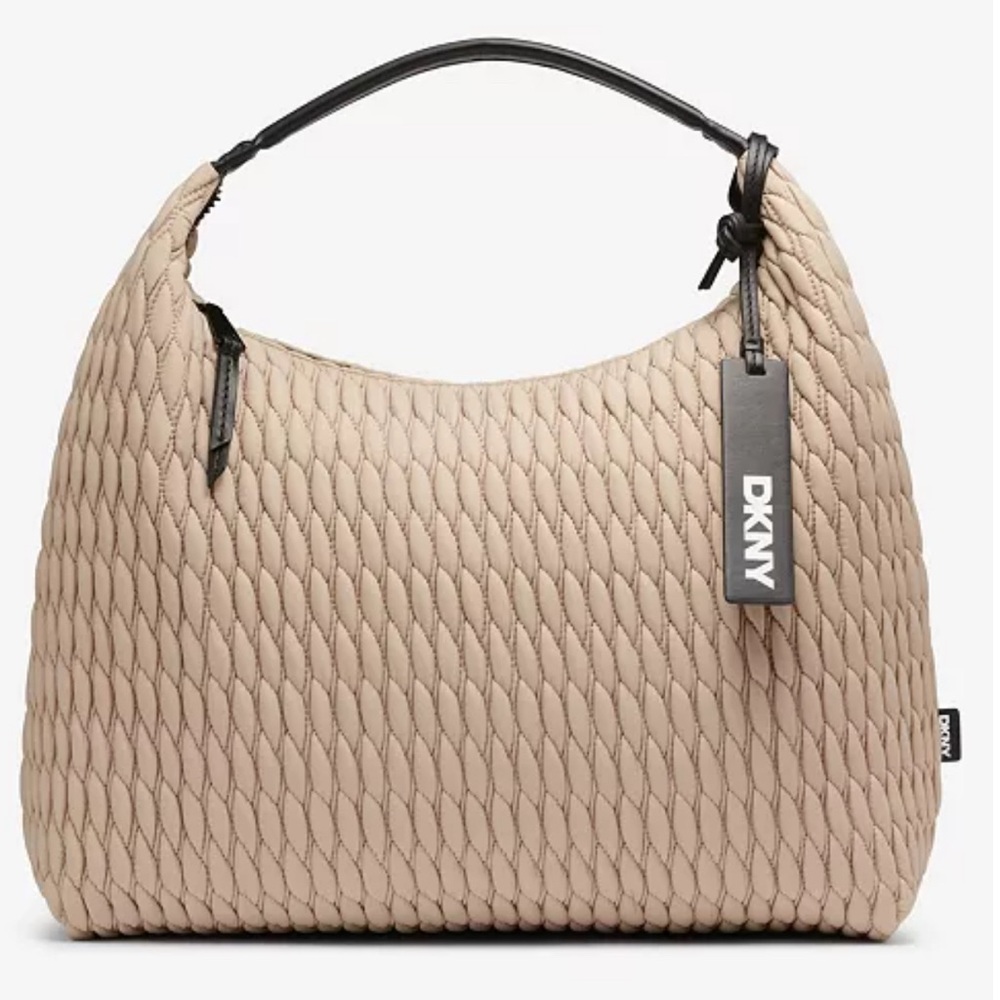 DKNY Mack Nylon Large Hobo Bag